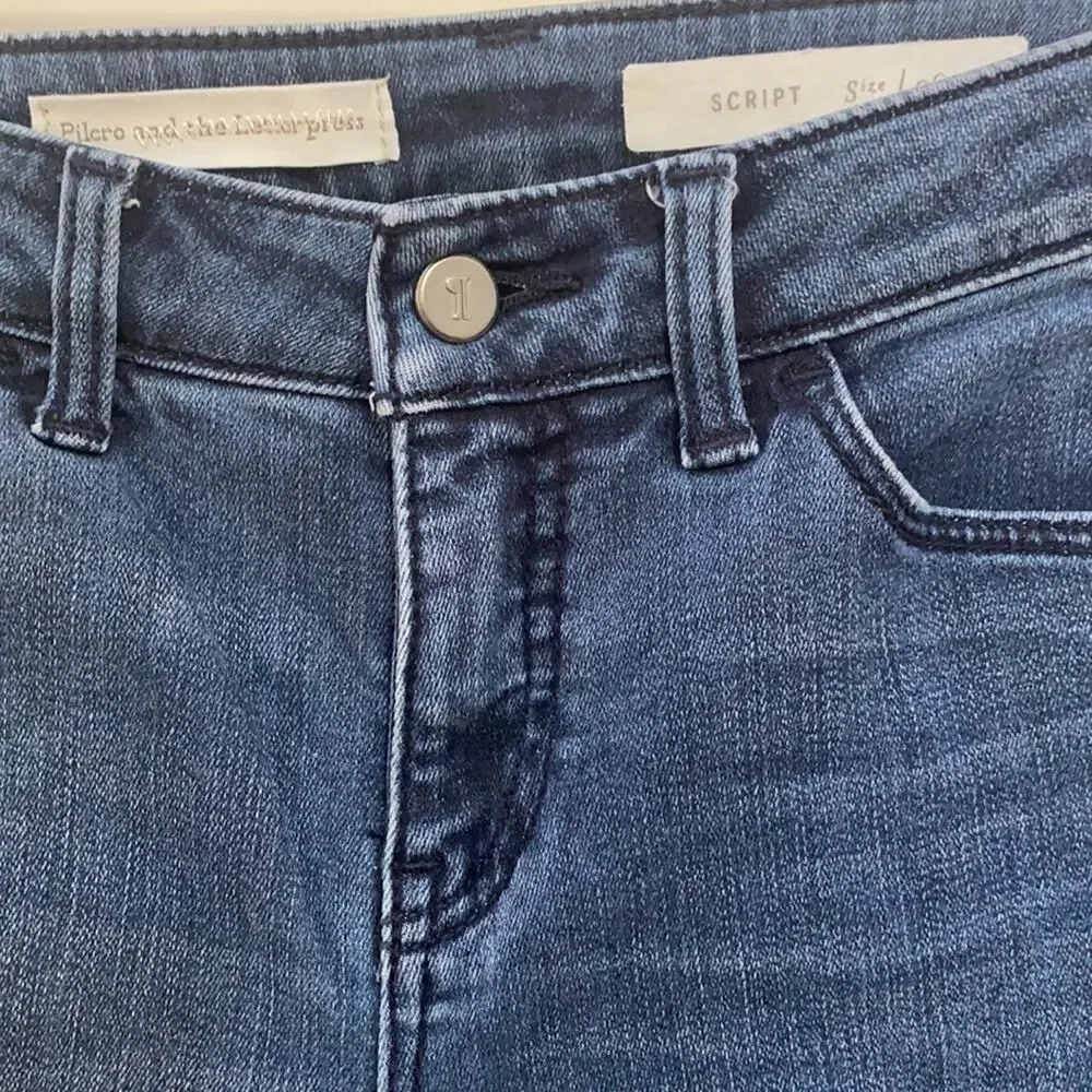 Pilcro & The Letterpress Script Skinny Jeans Size 26